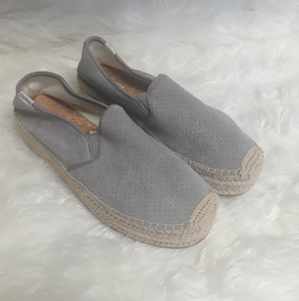 Soludos Platform Smoking Slipper